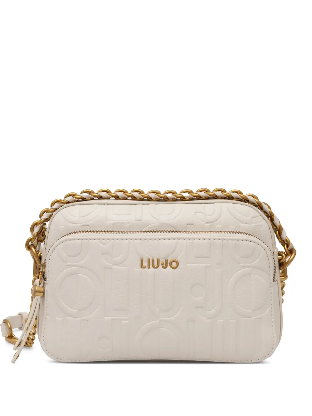 LIU JO Crossbodytas met logo-reliëf Beige