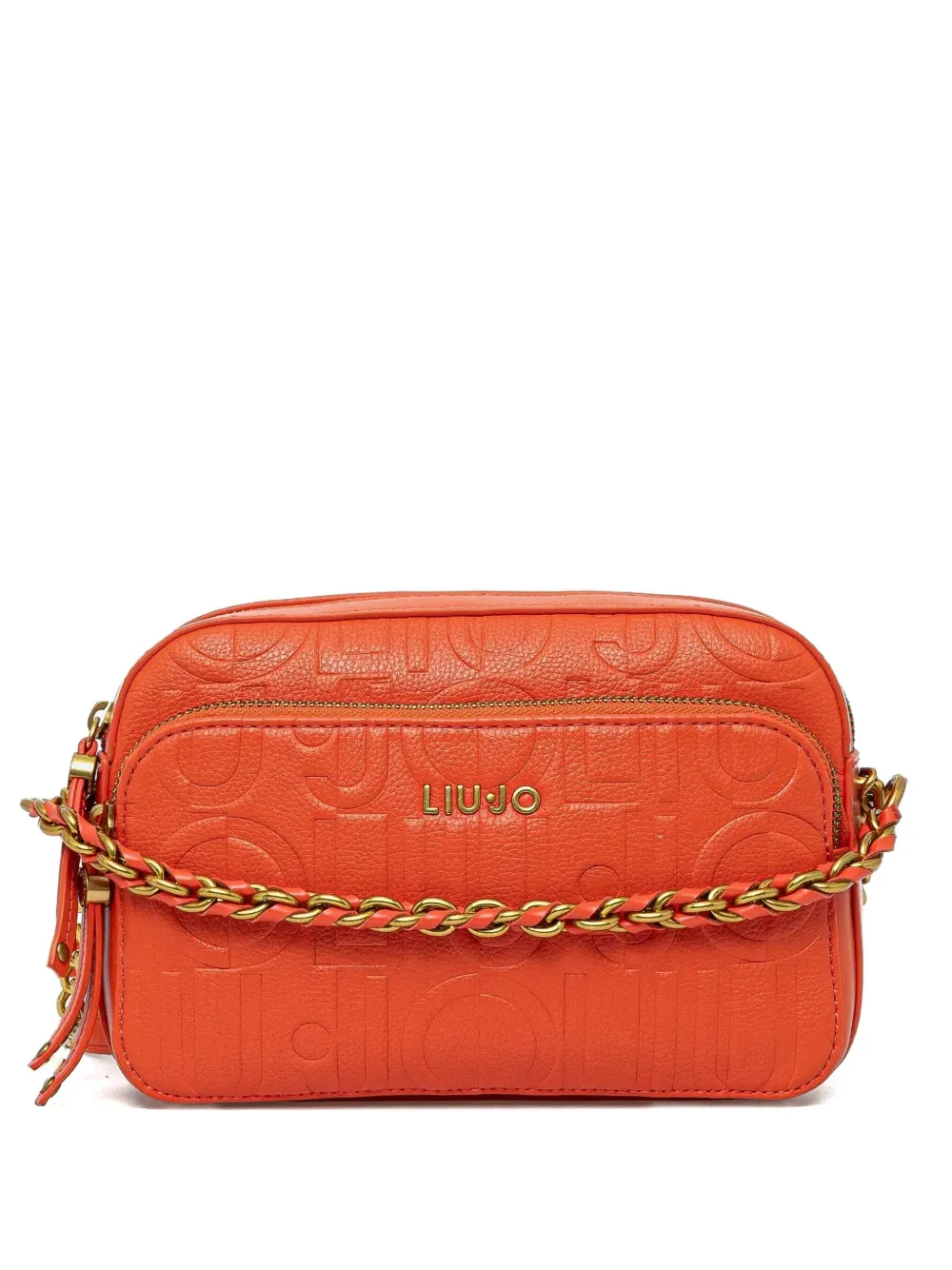 LIU JO Crossbodytas met logo Oranje