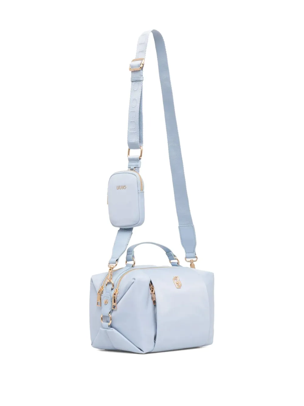 LIU JO Heuptas met logoplakkaat - Blauw