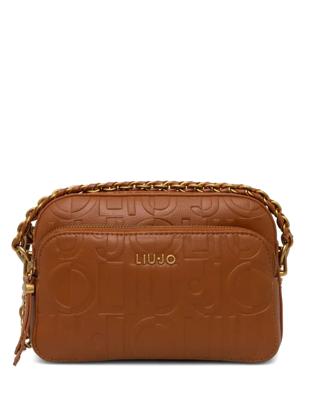 LIU JO Crossbodytas met logo Bruin