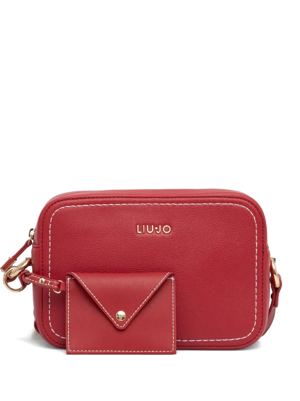 logo-lettering cross body bag