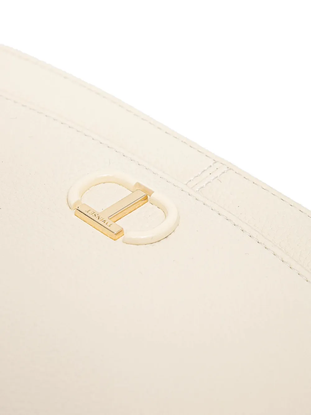 TWINSET Schoudertas met logo Beige