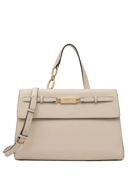 TWINSET logo-plaque tote bag