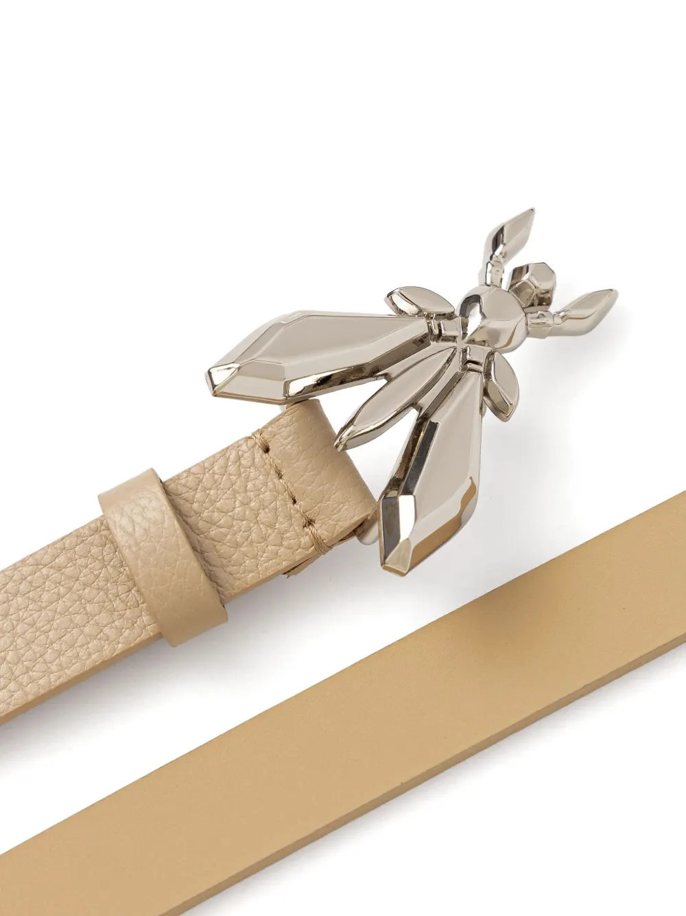 Patrizia Pepe Riem met logogesp - Beige