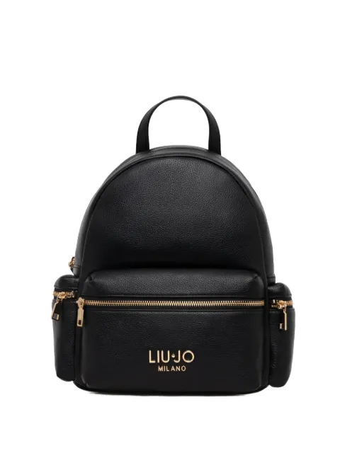 LIU JO logo-lettering backpack