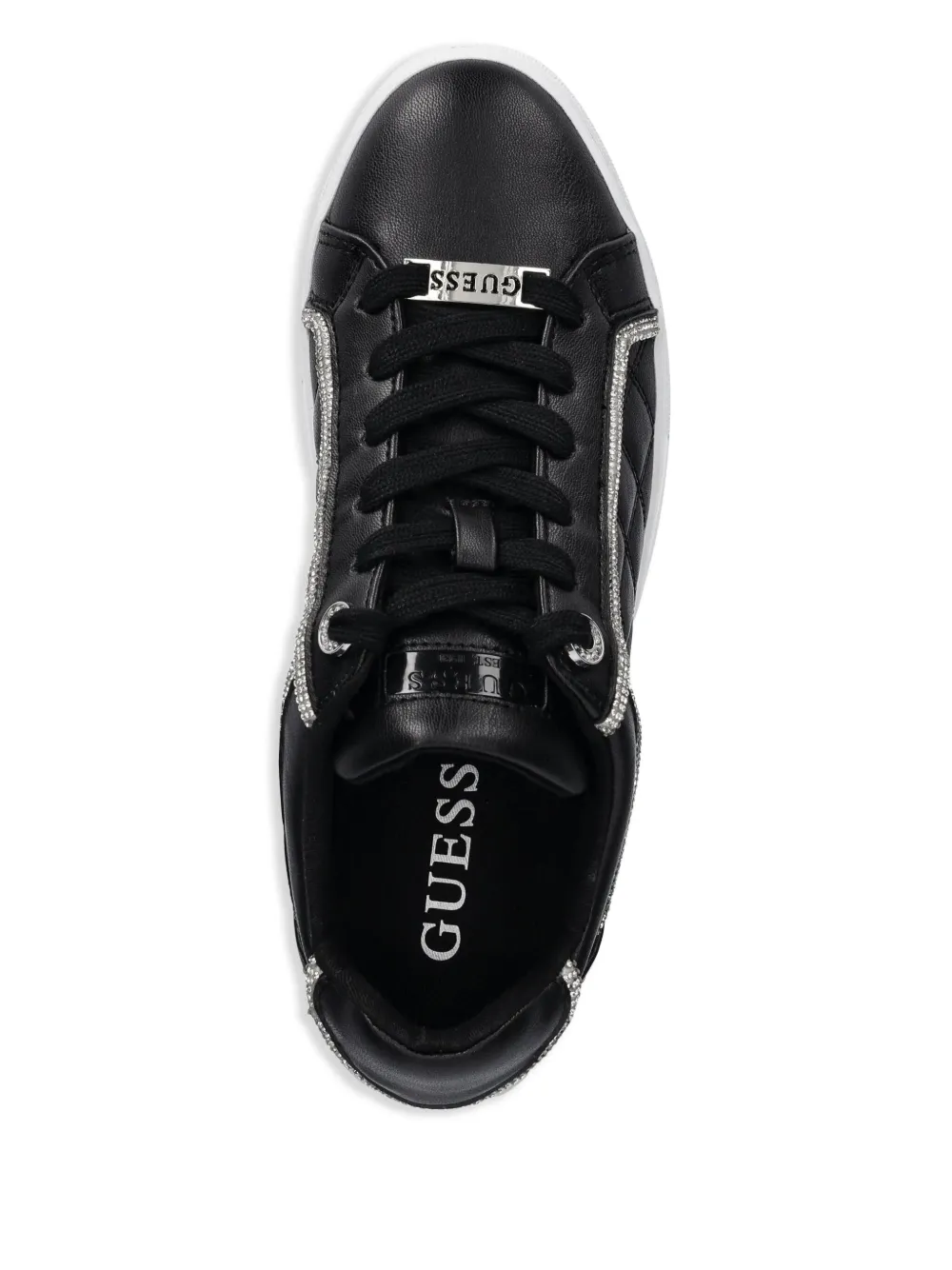 GUESS USA Sneakers met logoplakkaat Zwart