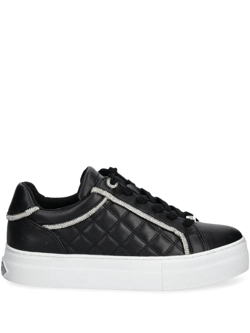 GUESS USA logo-plaque sneakers Black