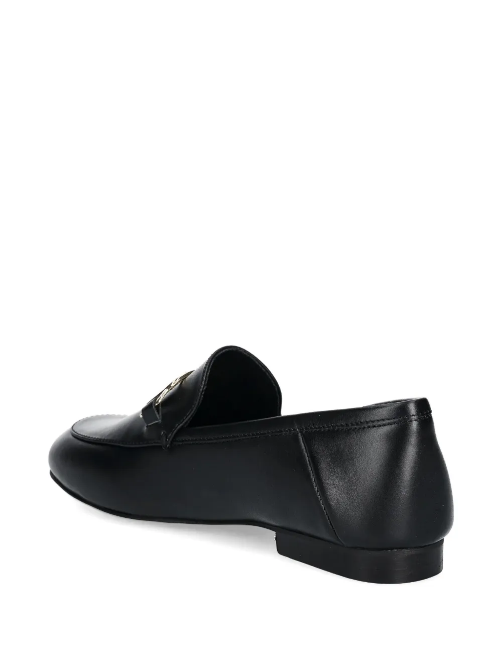 GUESS USA Leren loafers Zwart