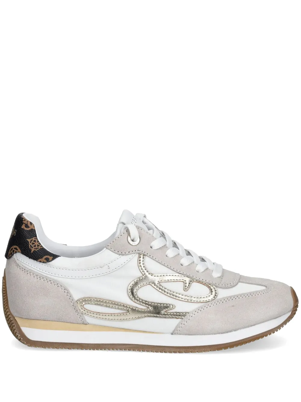 GUESS USA logo-print sneakers White