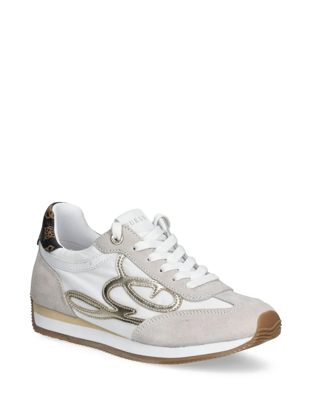 GUESS USA Sneakers met logoprint - Wit