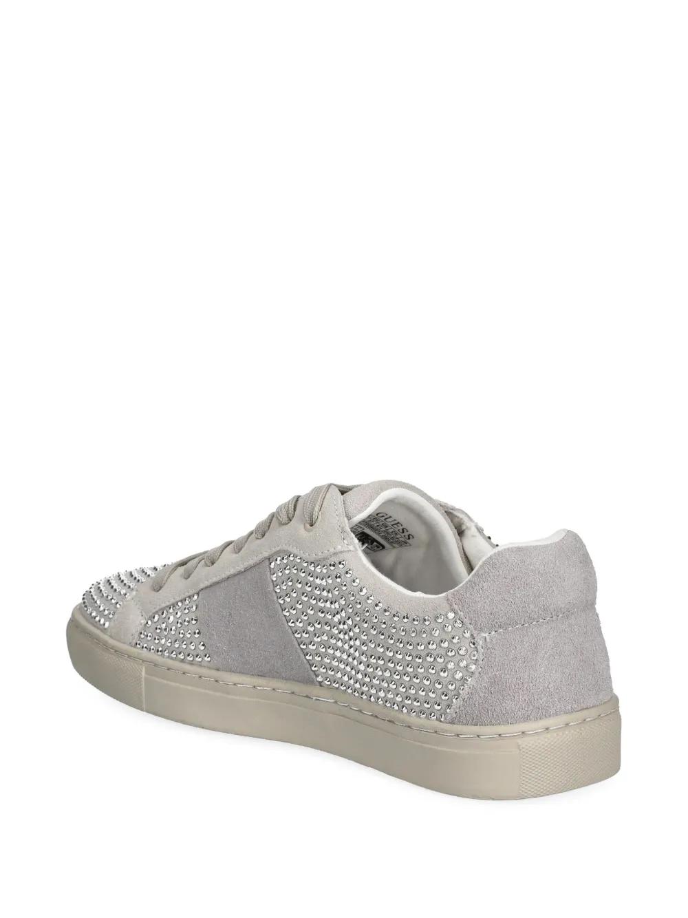 GUESS USA Sneakers verfraaid met kristallen Beige