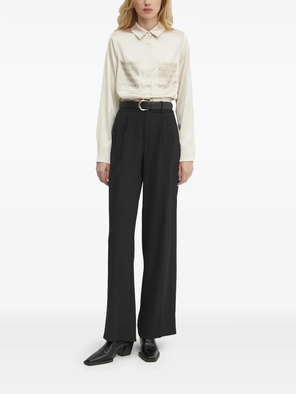GUESS USA long sleeve shirt | White | Image 1