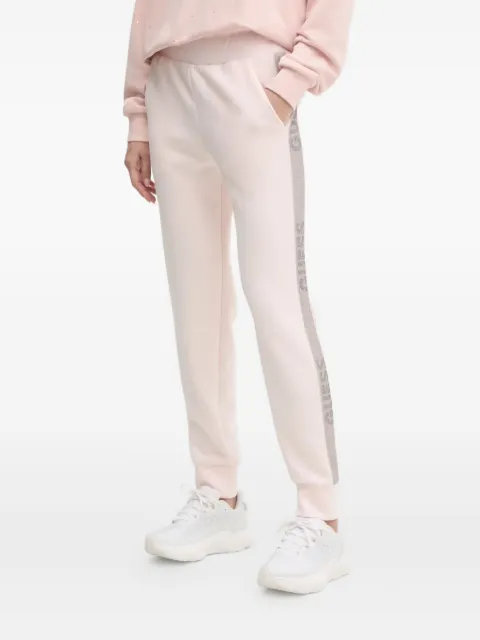GUESS USA Victoire rhinestone-embellished track pants