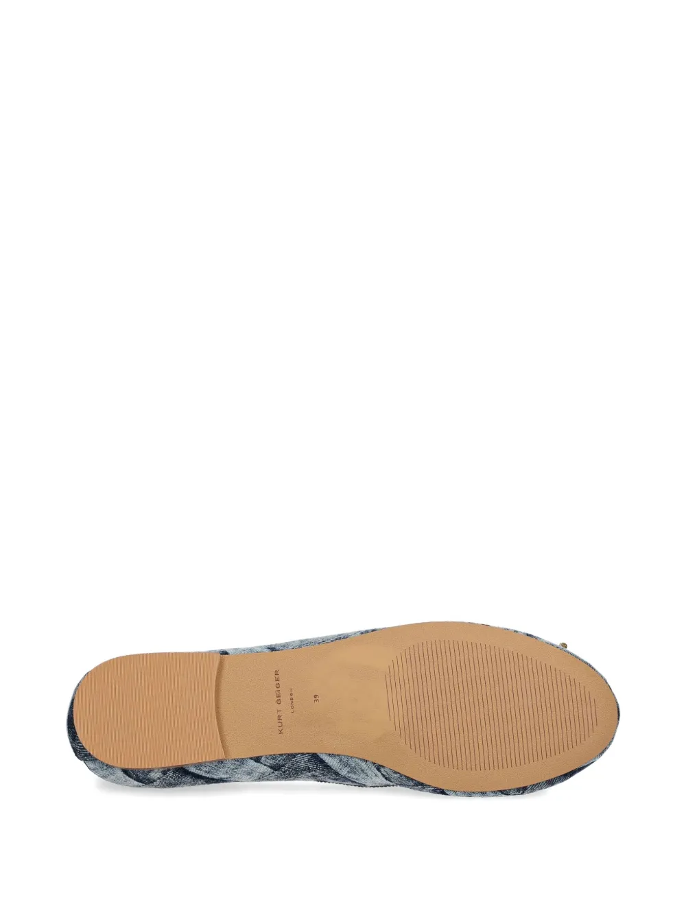 Kurt Geiger London Eagle ballerina's Blauw