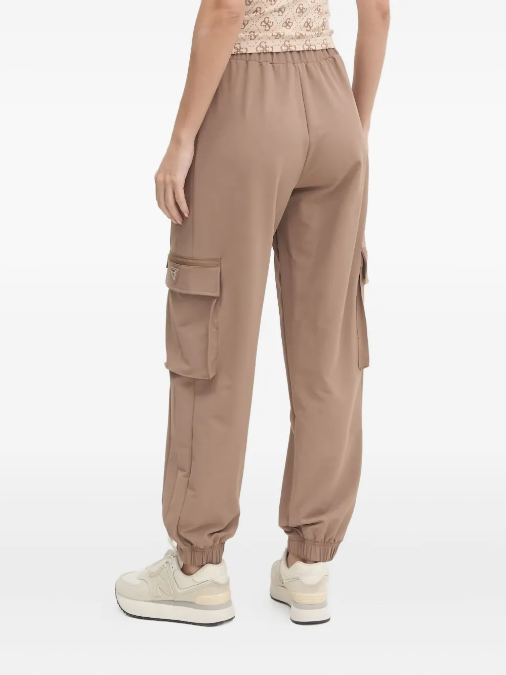 GUESS USA Broek met cargo zak - Beige