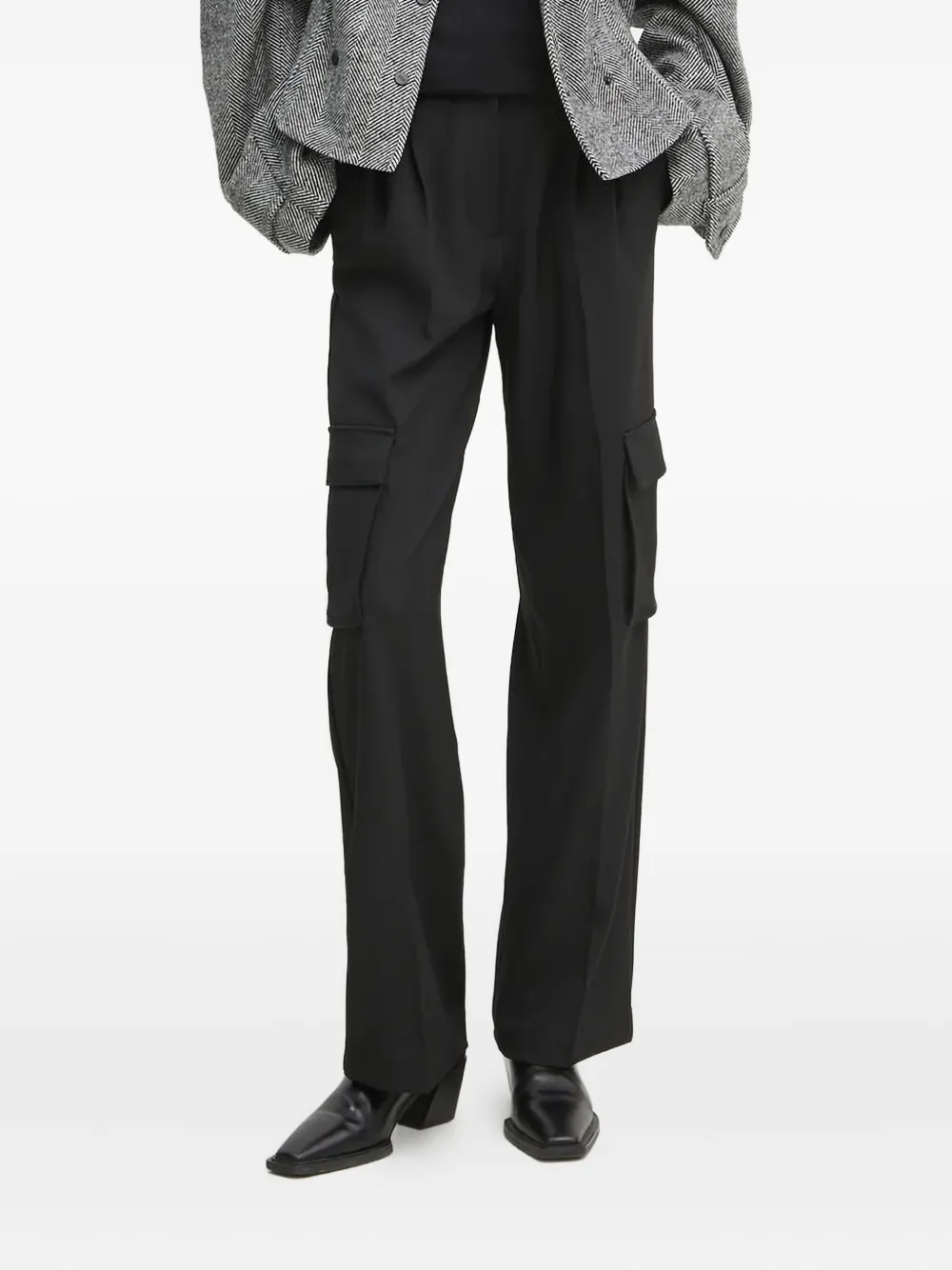 Guess Usa Cargo Trousers In Black