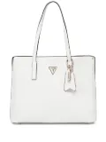 GUESS USA logo-plaque tote bag - White