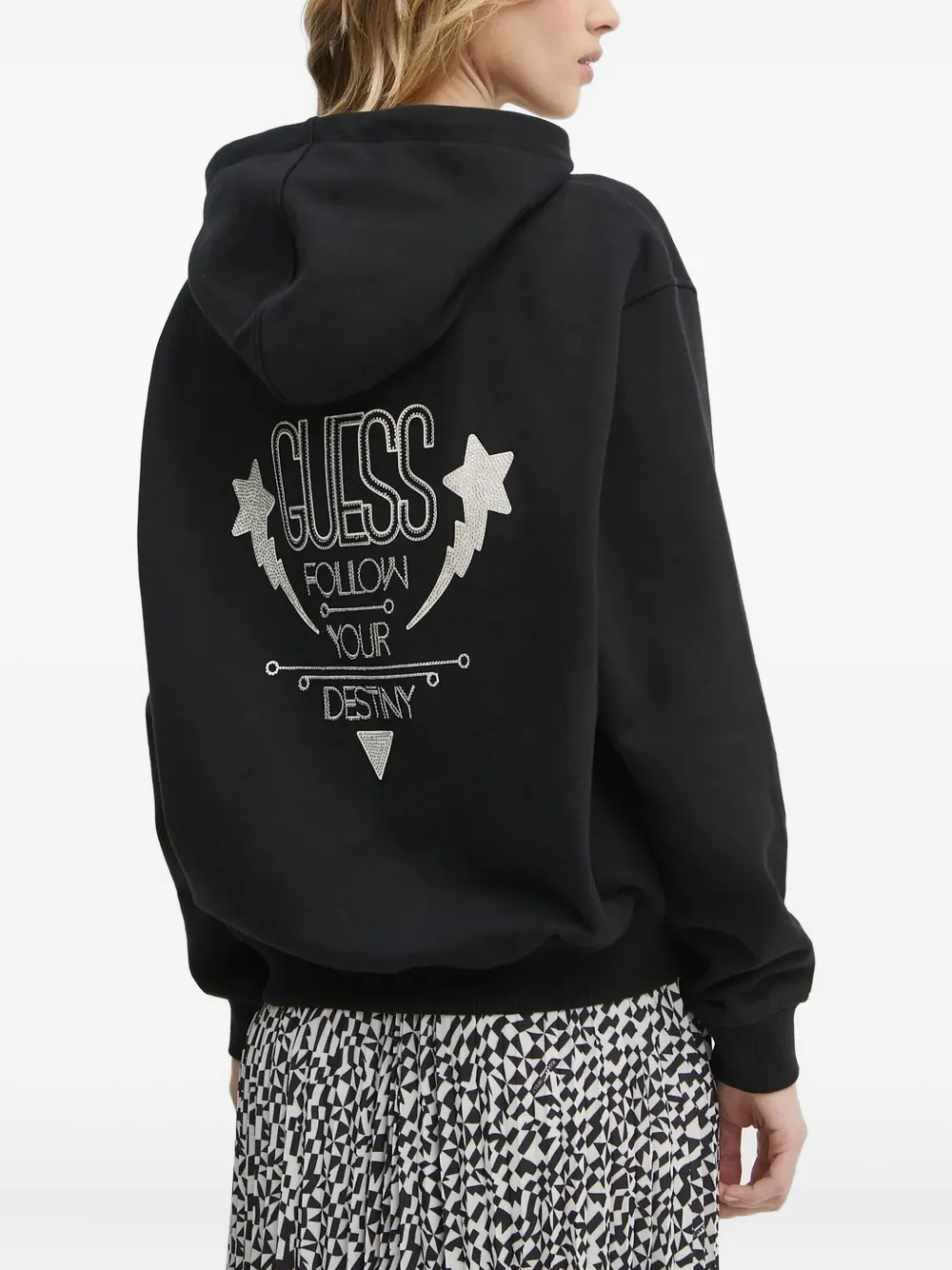 GUESS USA sudadera con capucha y detalles de strass | Sudaderas con capucha | Image 2