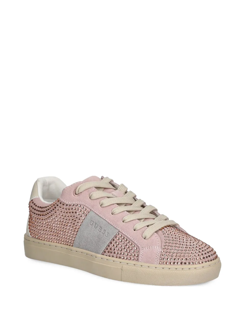 GUESS USA Sneakers verfraaid met stras - Roze