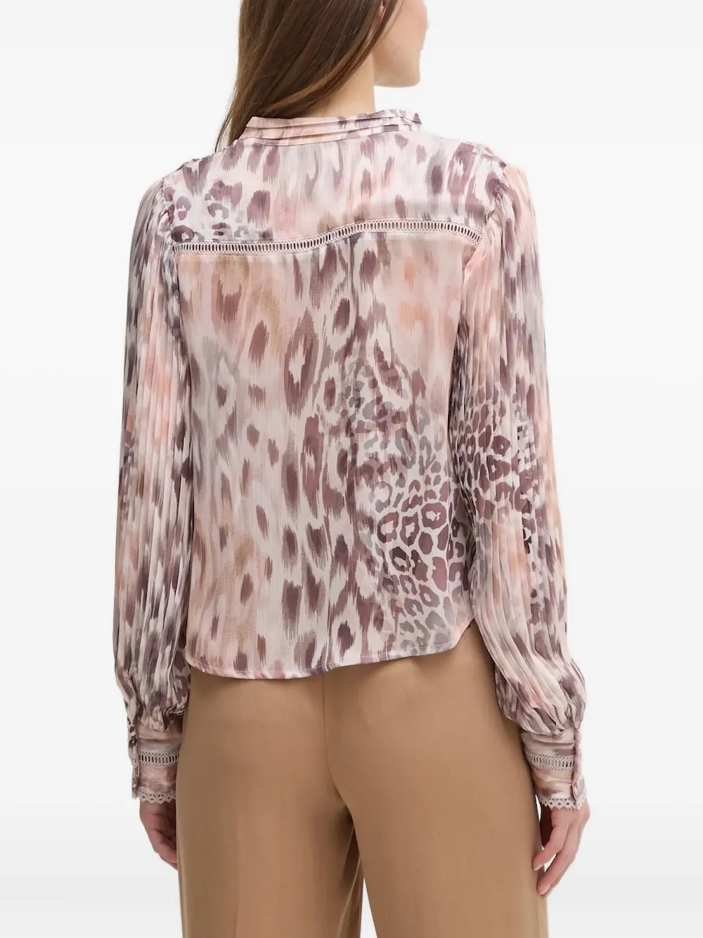 GUESS USA leopard-print shirt - Roze