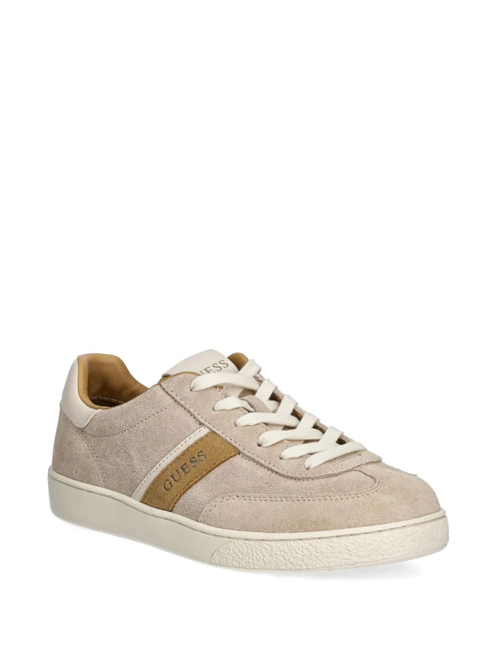 GUESS USA Sneakers met logoprint - Beige