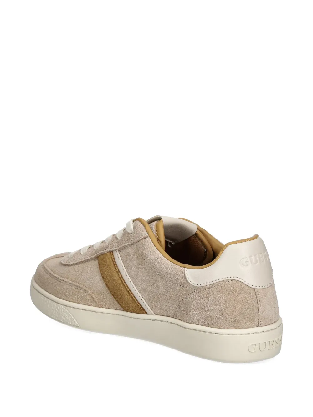 GUESS USA Sneakers met logoprint Beige