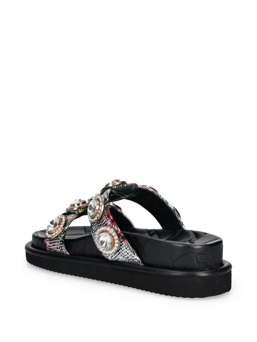 Kurt Geiger London Orson Crystal sandalen Zilver