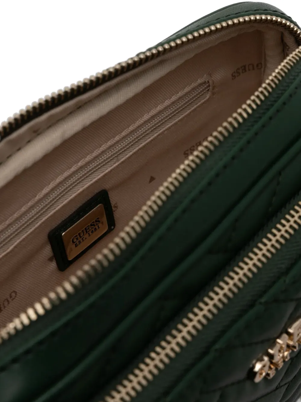GUESS USA Gewatteerde crossbodytas Groen