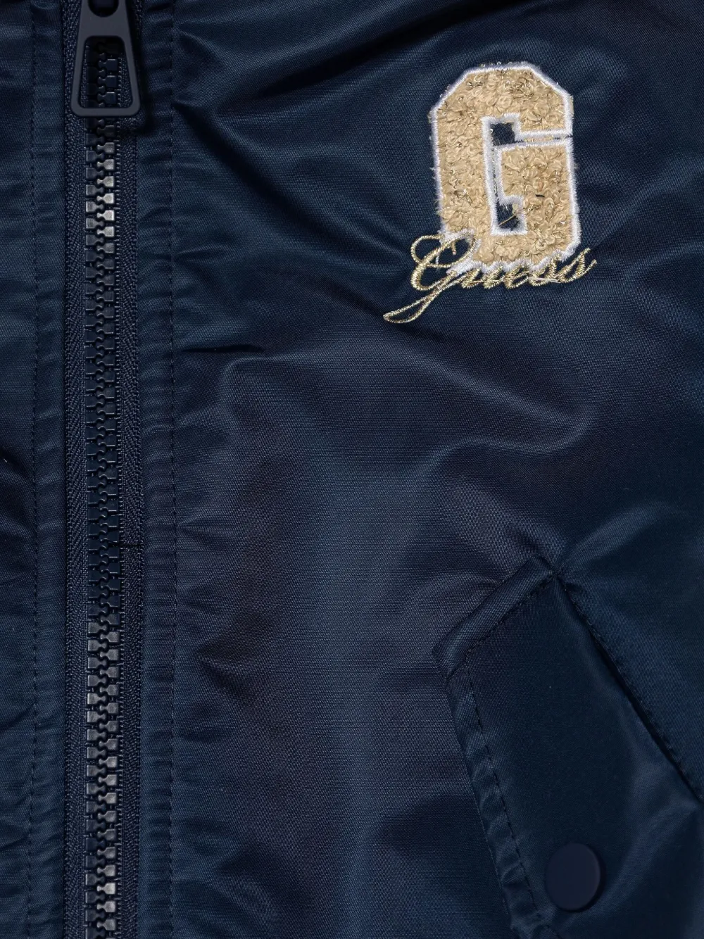 guess kids Jack met geborduurd logo Blauw