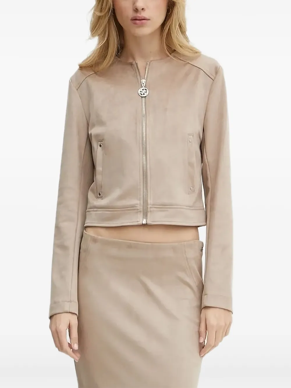 GUESS USA Cropped jack Beige