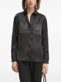 GUESS USA embellished-pocket shirt - Black