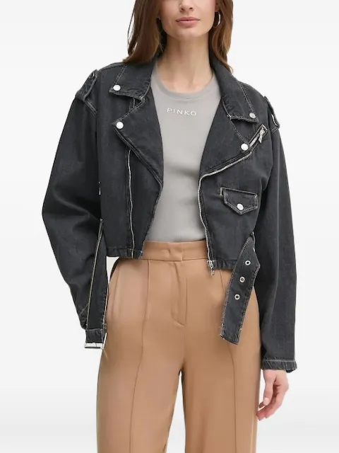 GUESS USA belted denim jacket