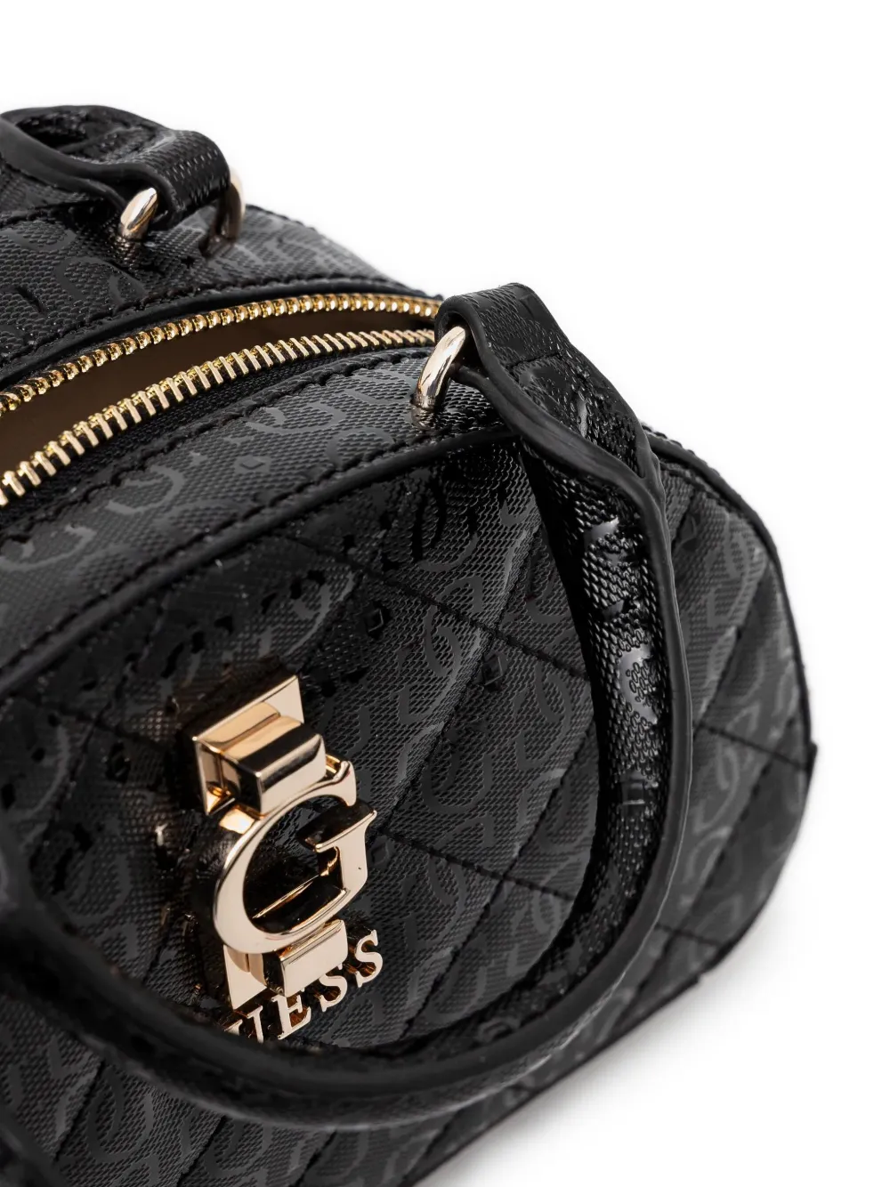 GUESS USA Crossbodytas met logoplakkaat Zwart