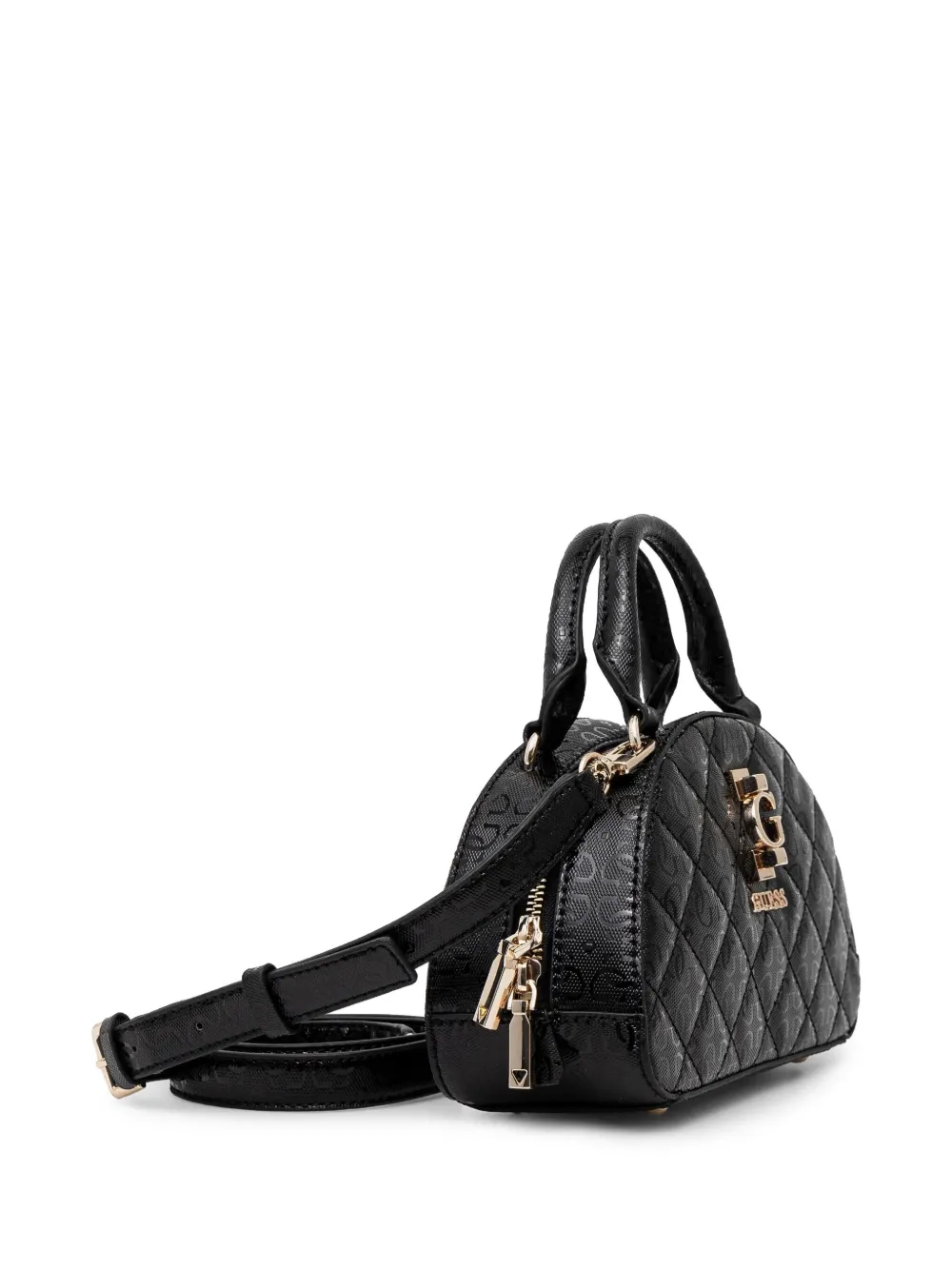 GUESS USA Crossbodytas met logoplakkaat - Zwart