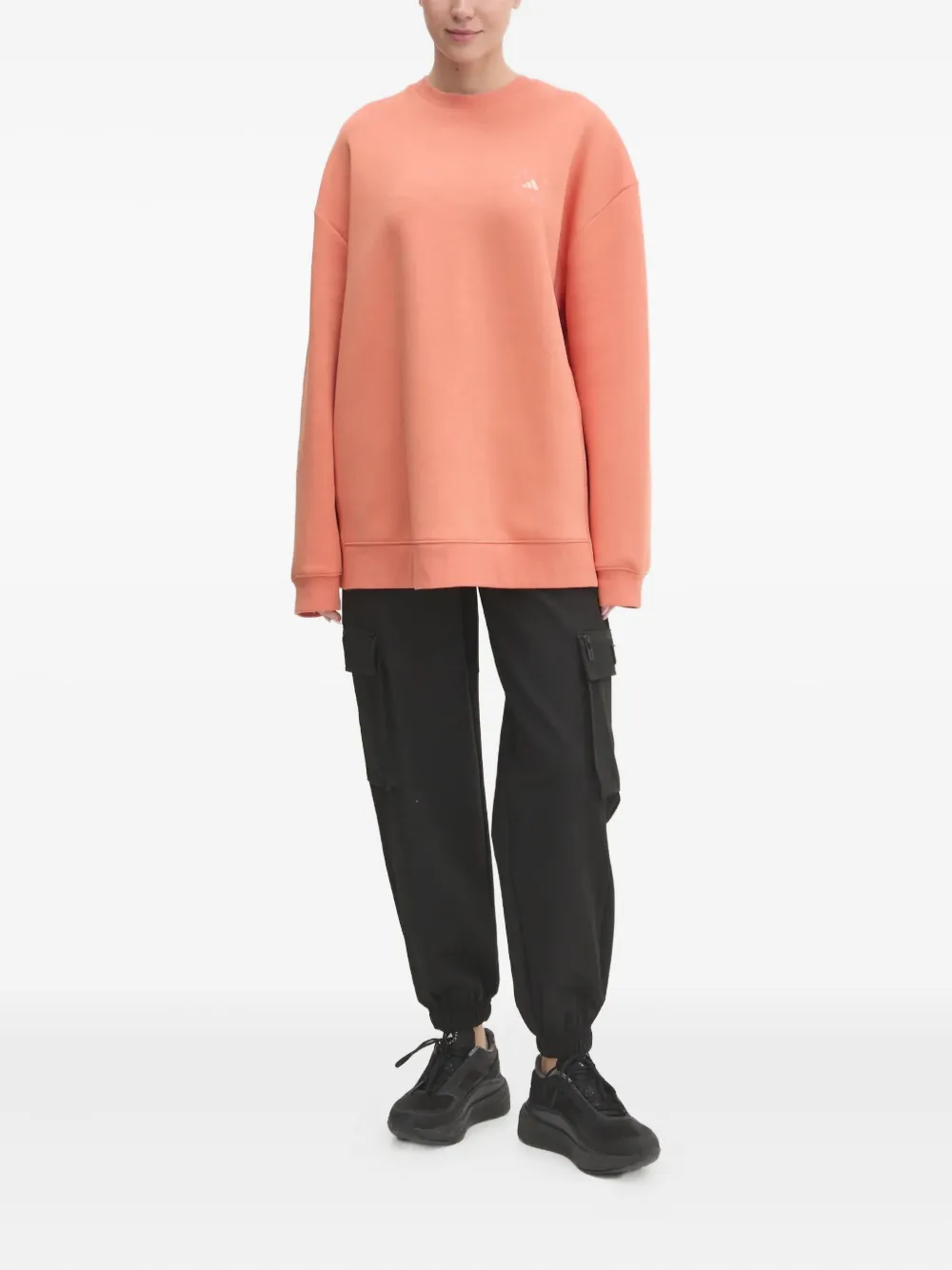 GUESS USA Broek met cargo zak - Zwart
