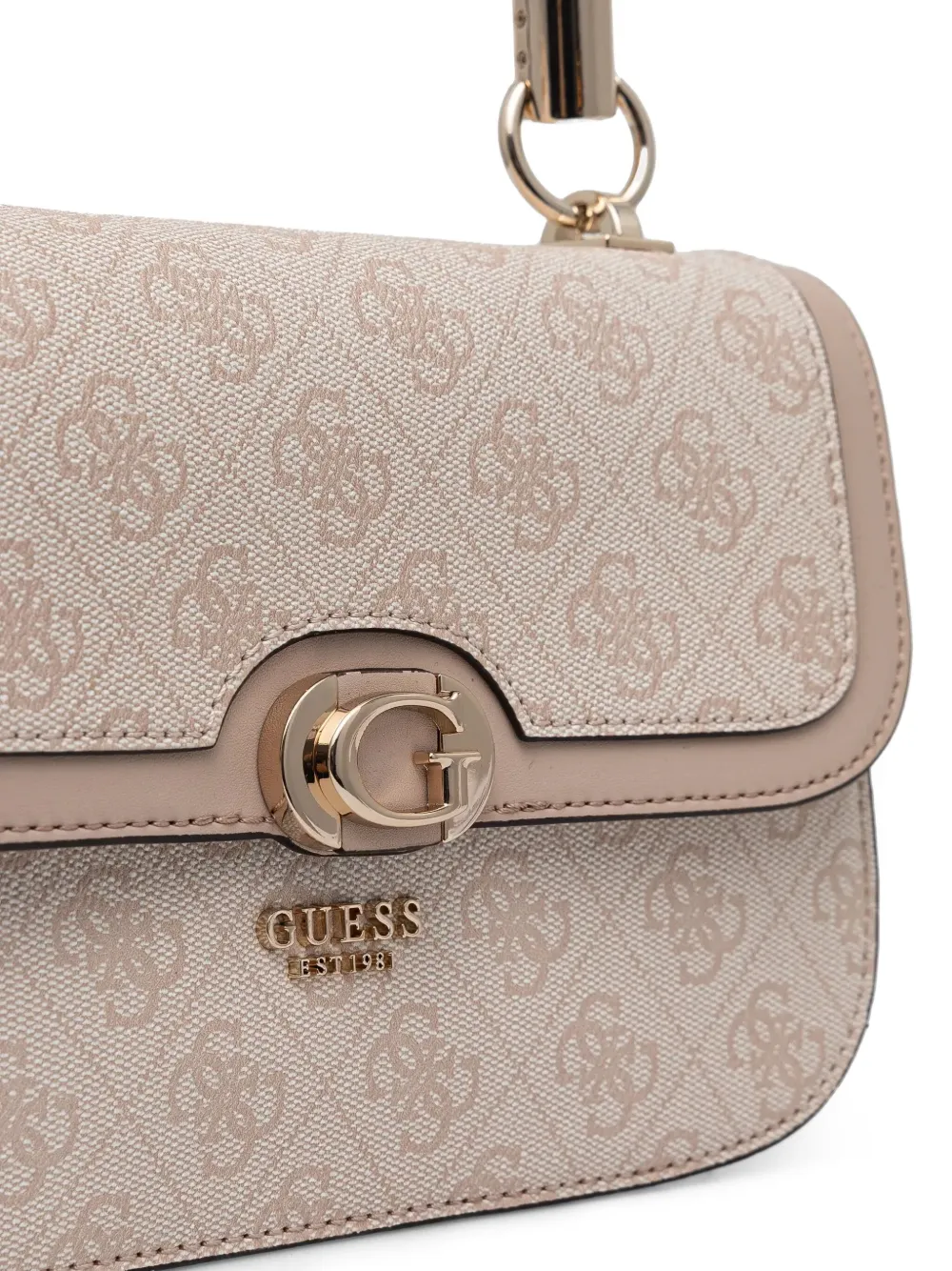 GUESS USA Orlina shopper met 4G-logo Beige