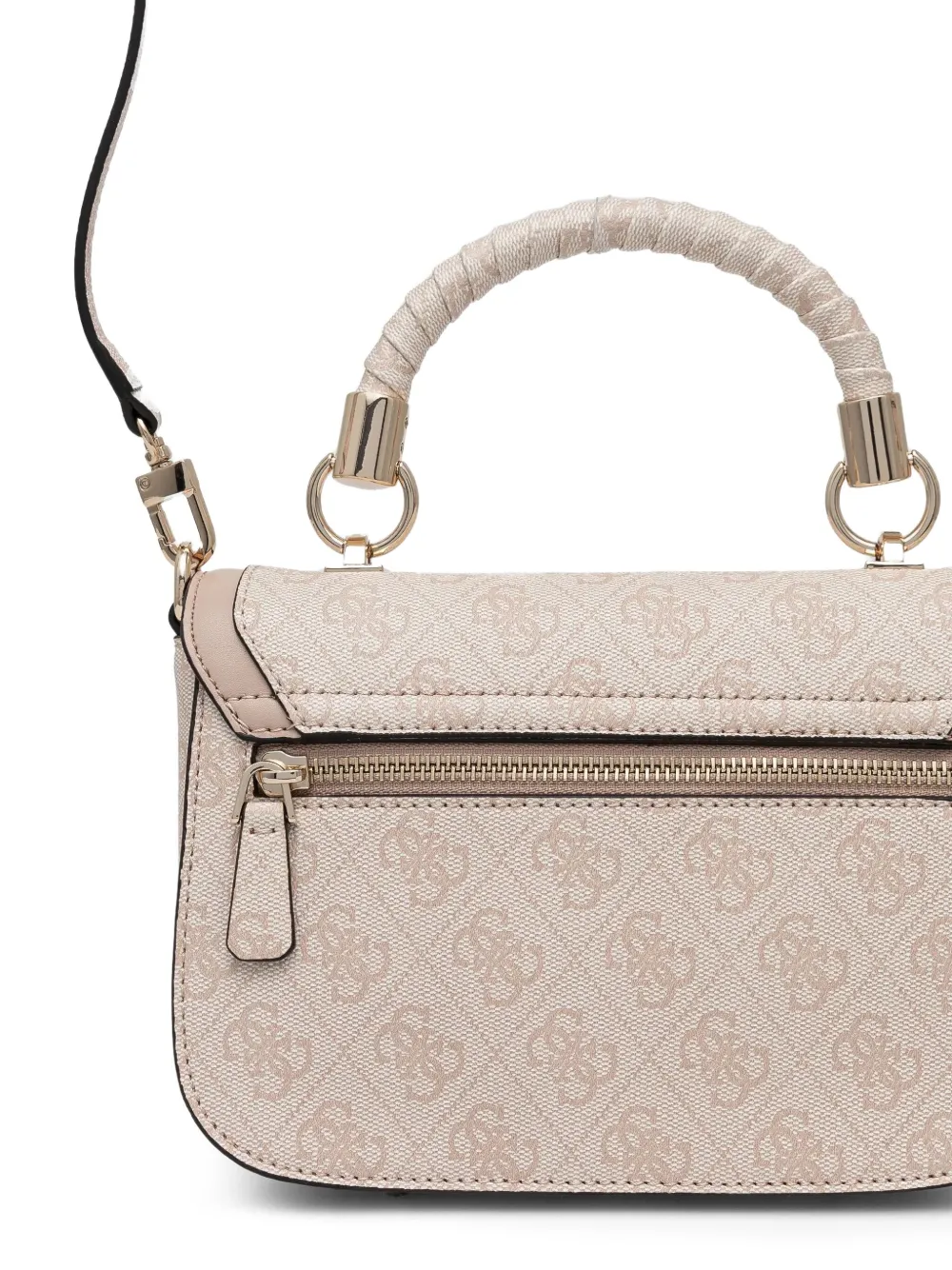 GUESS USA Orlina shopper met 4G-logo Beige