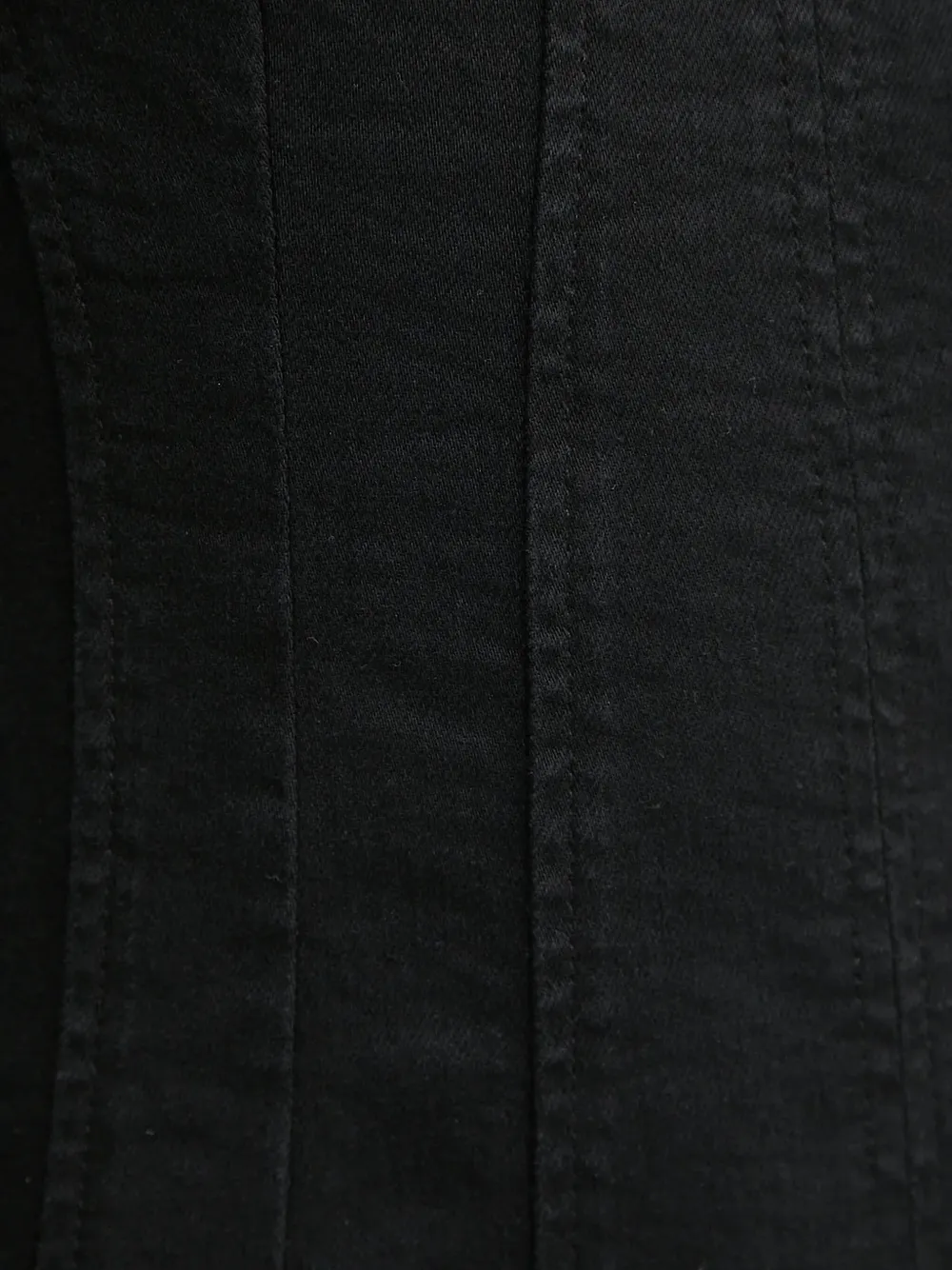 GUESS USA Jurk met vierkante hals Zwart