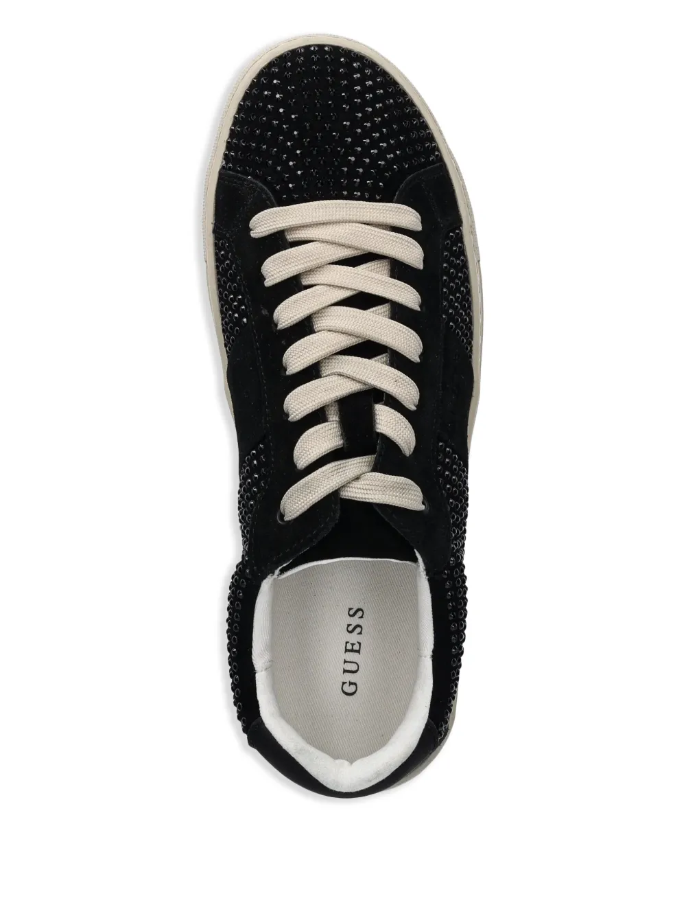 GUESS USA suede sneakers Zwart