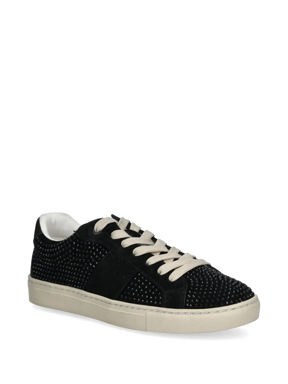 GUESS USA suede sneakers - Zwart