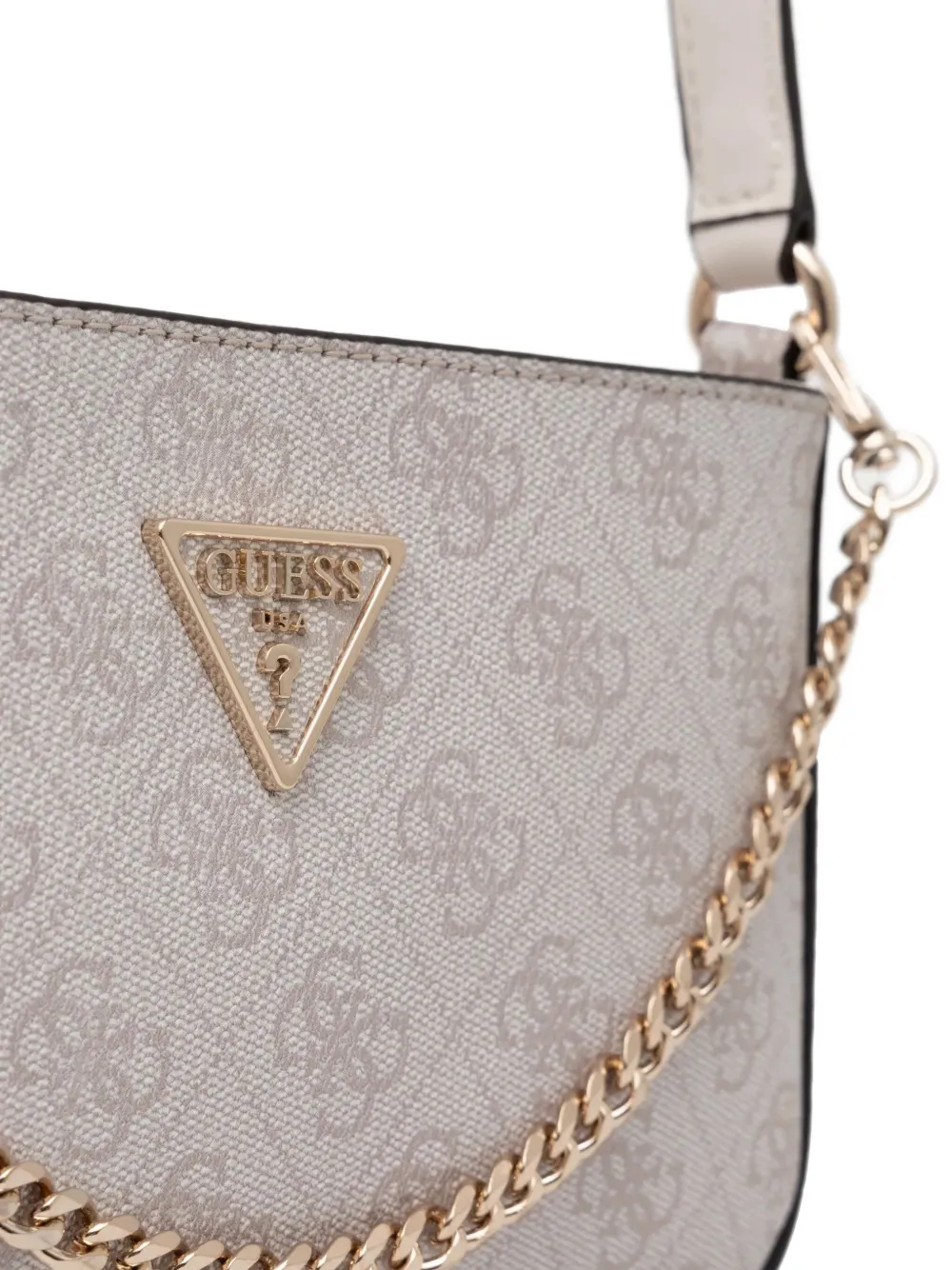 GUESS USA Noelle schoudertas Beige