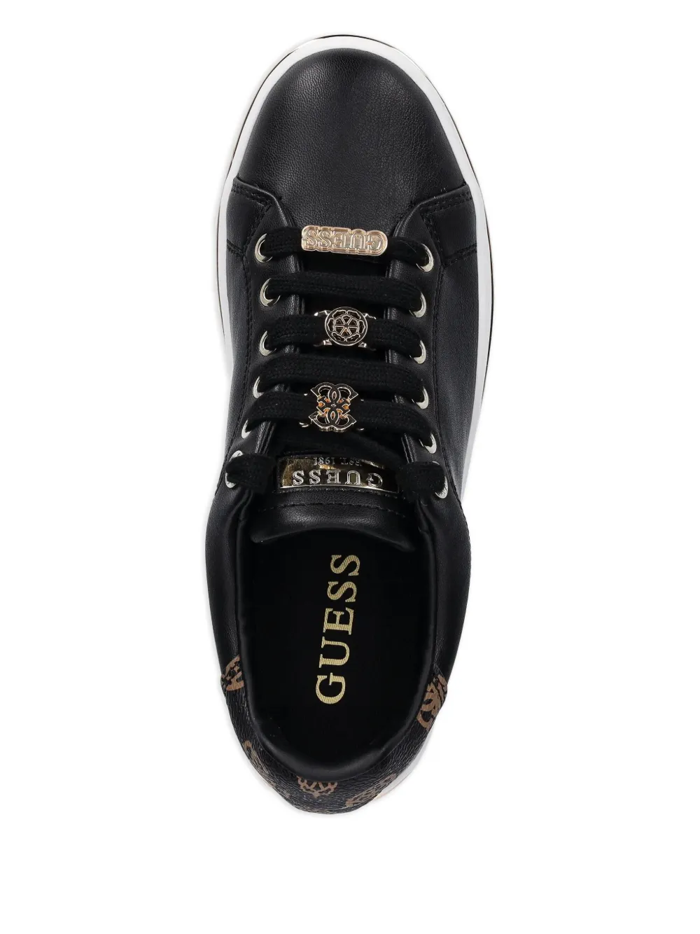 GUESS USA Stasey sneakers Zwart