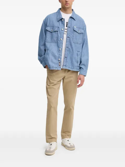 GUESS USA flap-pocket denim jacket