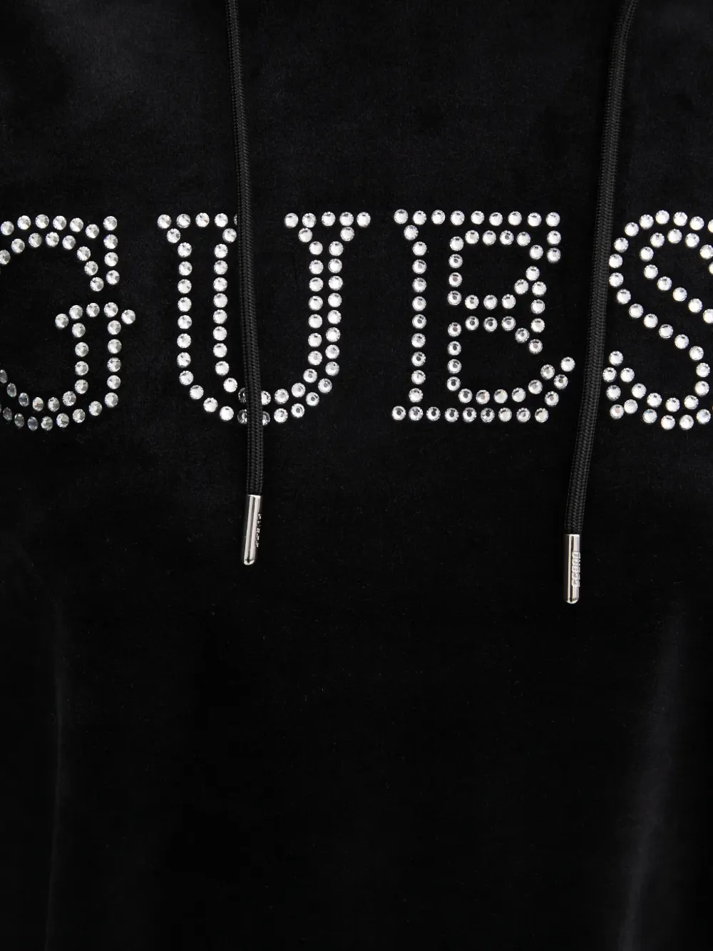 GUESS USA Jurk verfraaid met kristallen Zwart