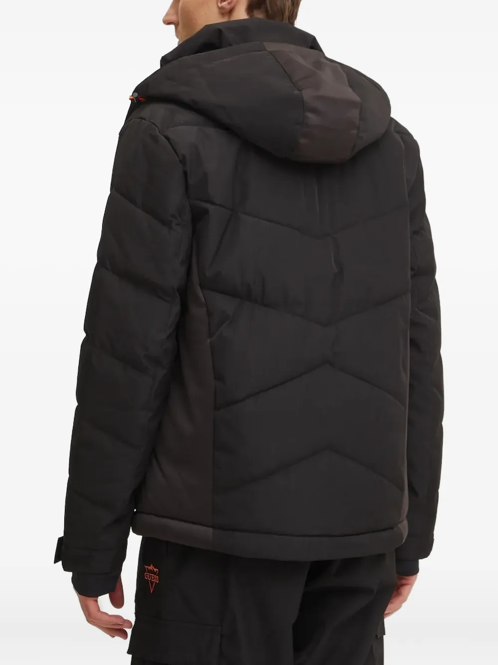 GUESS USA Gewatteerd ski-jack Zwart