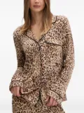 GUESS USA leopard-print pajama set - Neutrals