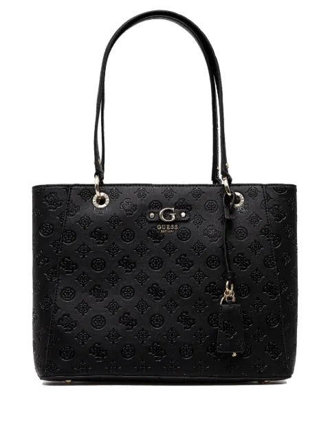 GUESS USA logo-plaque tote bag