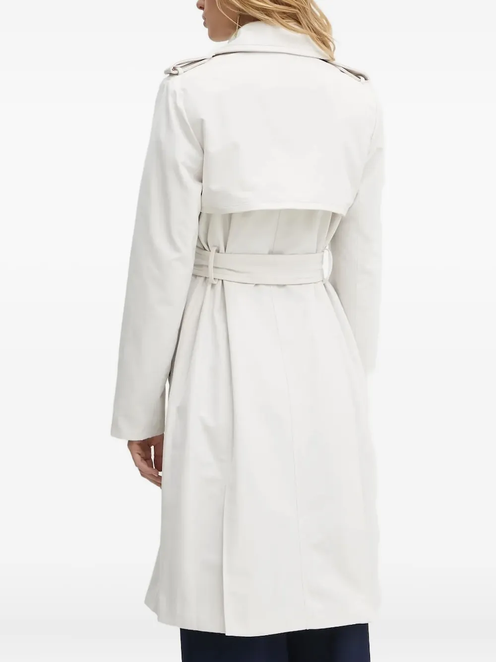 GUESS USA Trenchcoat met ceintuur Wit
