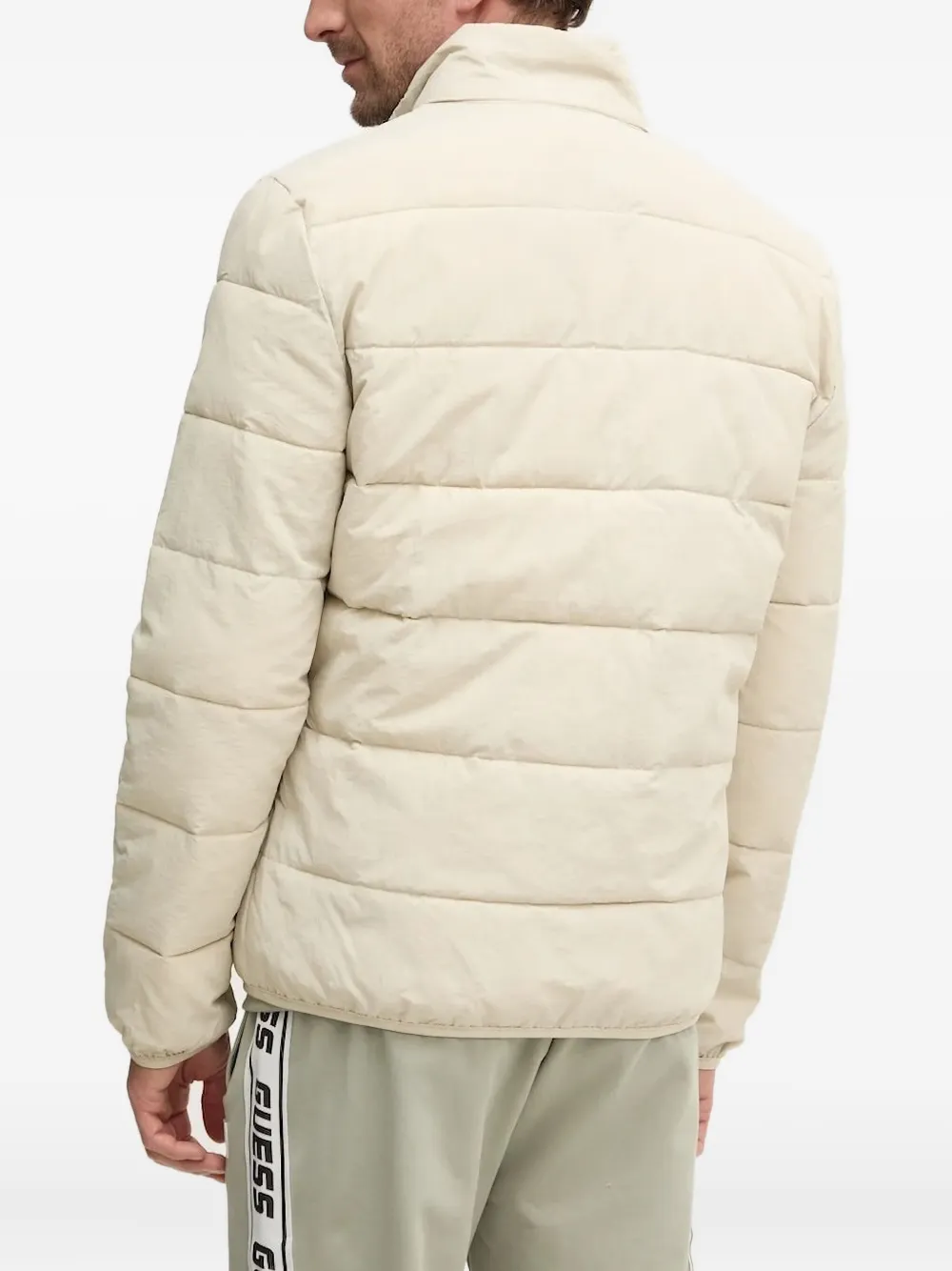 GUESS USA logo标牌绗缝夹克 | 棉服/羽绒服 | Image 2