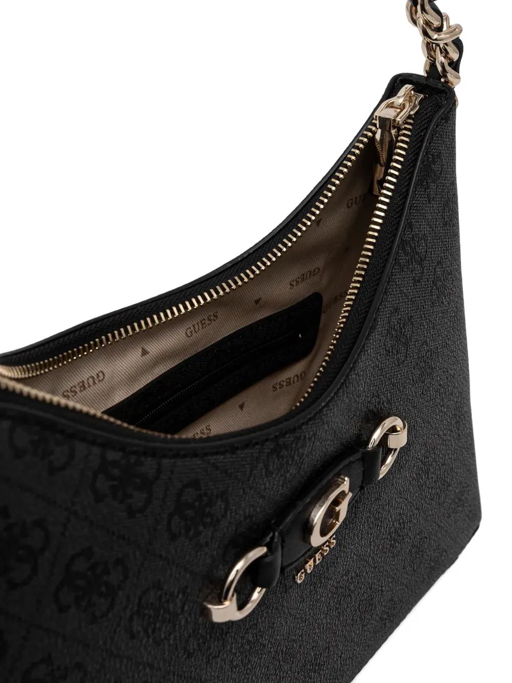 GUESS USA Schoudertas met logo Zwart